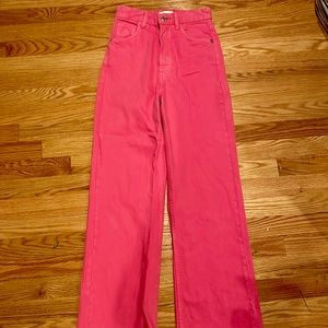 Pink Zara jeans